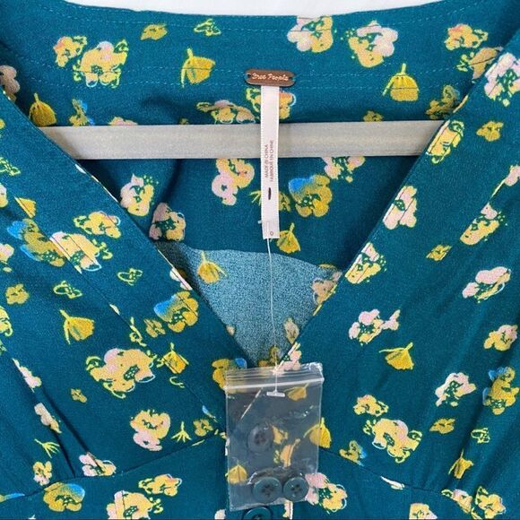 Free People (0) L’amour Printed Romper - Picture 8 of 9